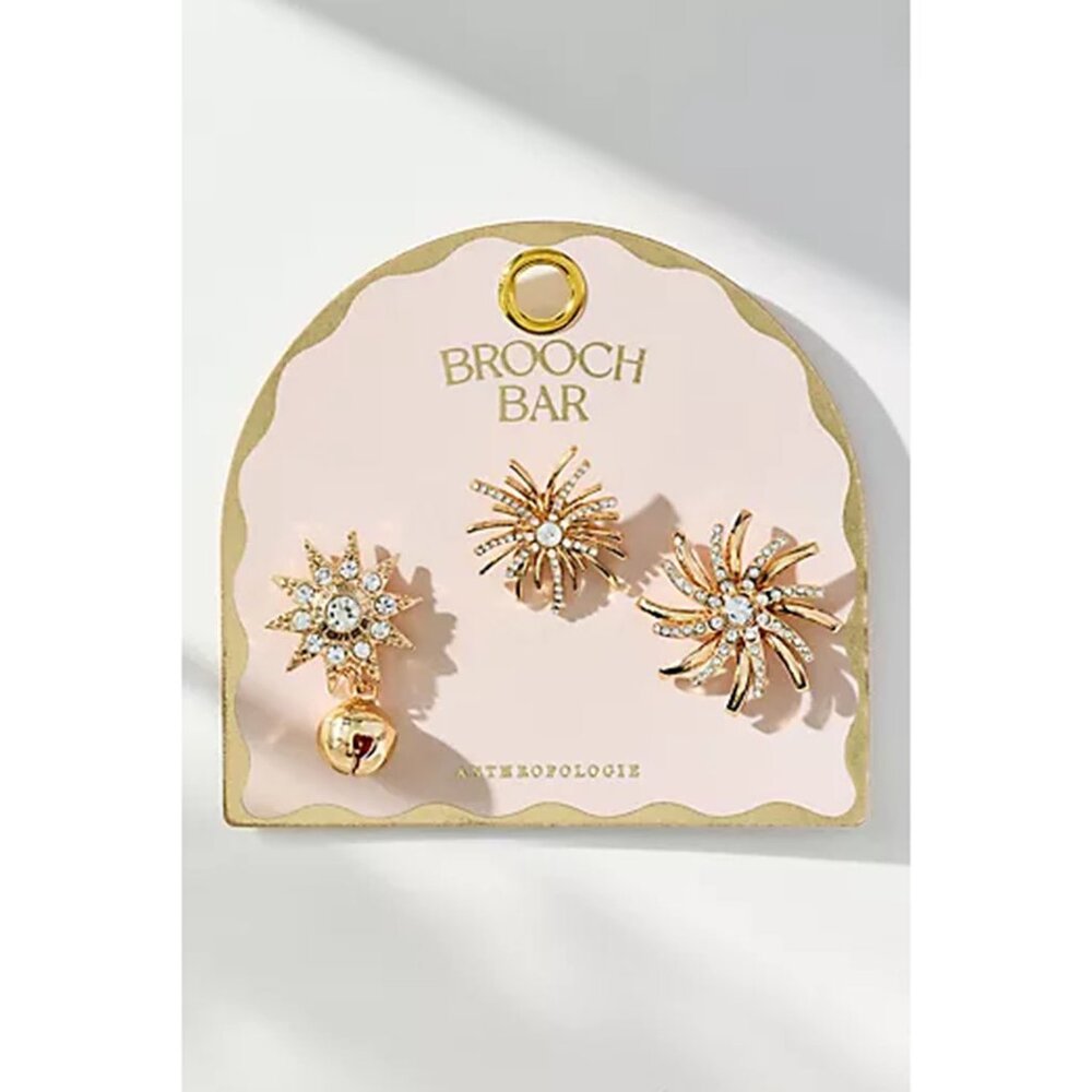 Anthropologie celebration brooches NWT - Picture 8 of 8